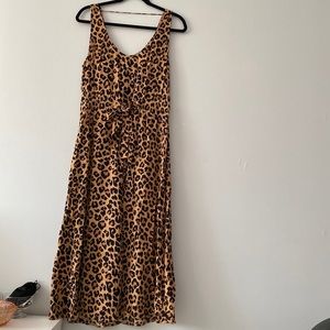 Treasure & Bond leopard print dress size S